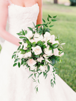 Rose and Ivy Bride Bouquet