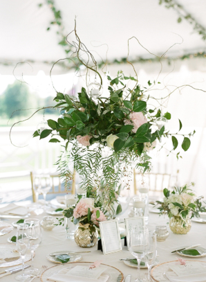 Green and Branch Centerpiece