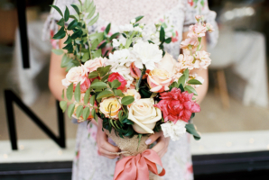 Pink and Ivory Bouquet