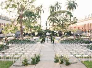 Sculpture Garden Wedding Ceremony