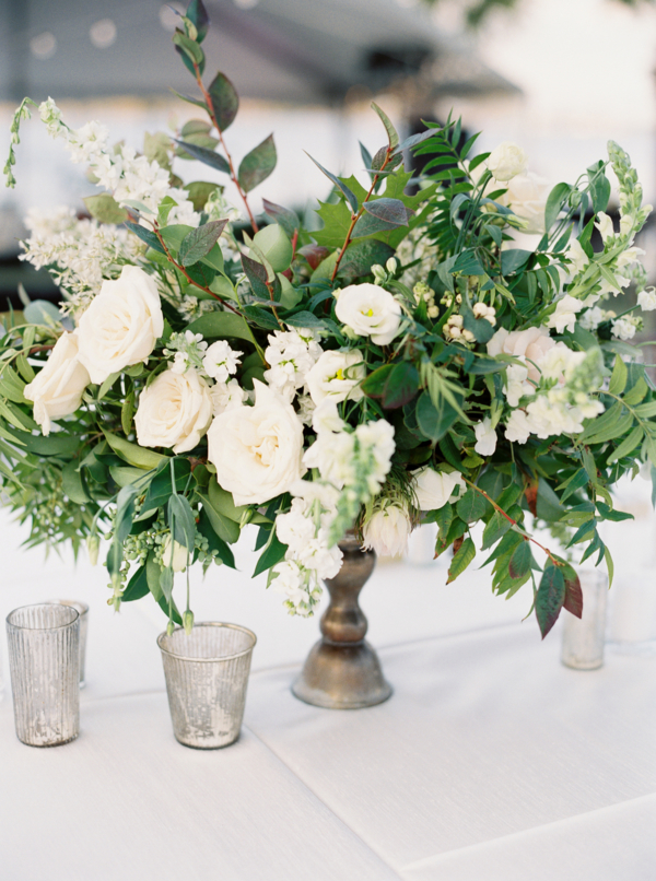 Ivory and Greenery Wedding Flowers