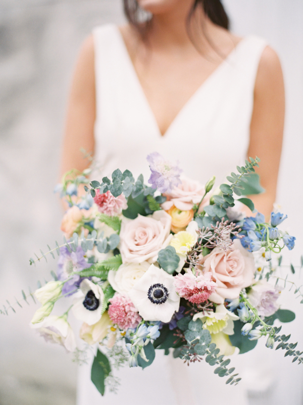 Large Pastel Bride Bouquet