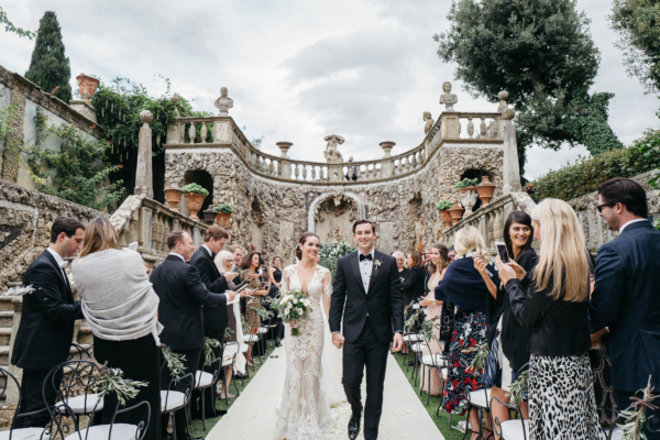 Wedding Ceremony at Tuscany Villa
