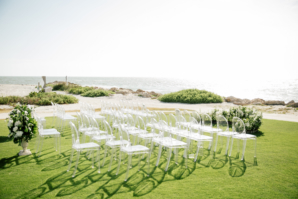 Wedding Ceremony with Ghost Chairs