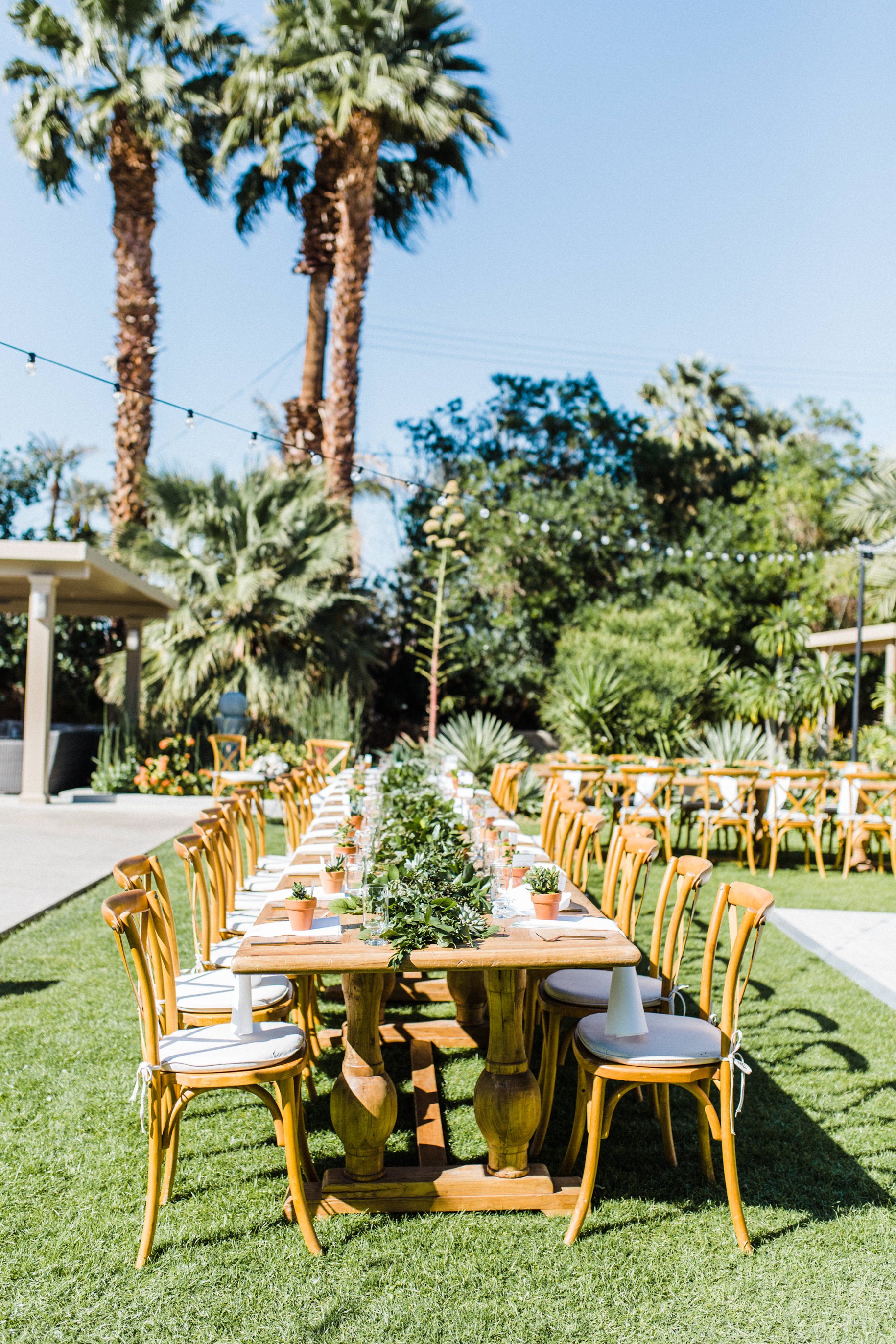 Backyard Wedding Reception at Private Estate