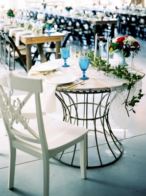 Industrial Wedding Tables