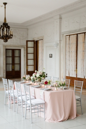Pink and Blush Mansion Wedding Inspiration