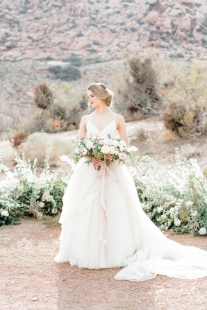 Bride in the Desert