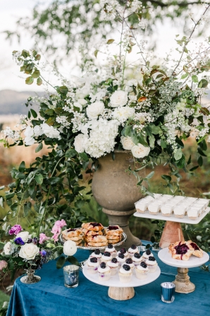 Dessert Table with Berries