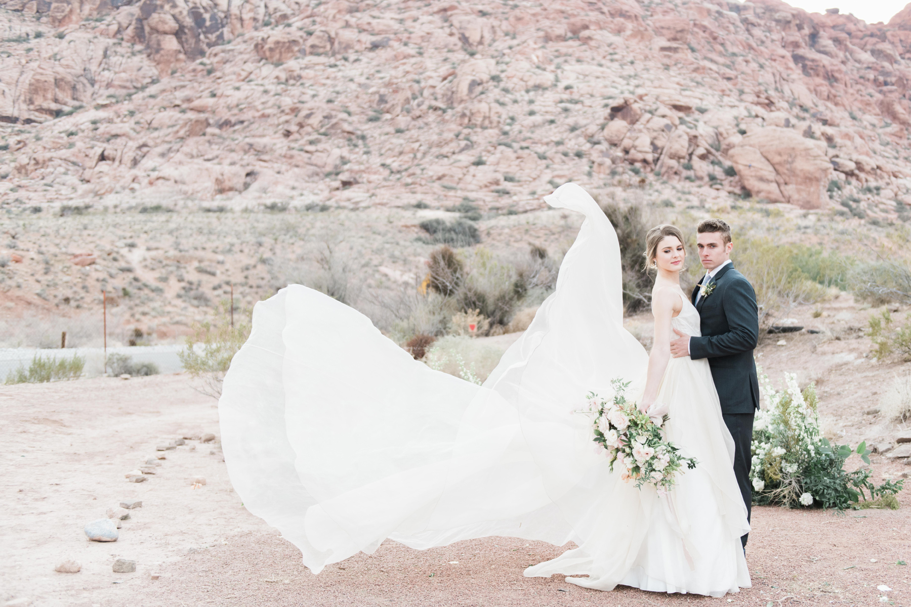 Elegant Desert Wedding Inspiration 5