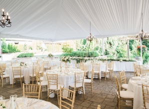 Elegant White Tent Wedding