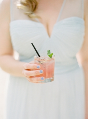 Signature Cocktail at Wedding