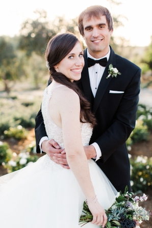 Wine Country Wedding in Shades of Blue 11