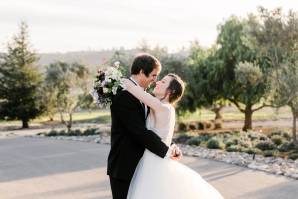 Wine Country Wedding in Shades of Blue 14