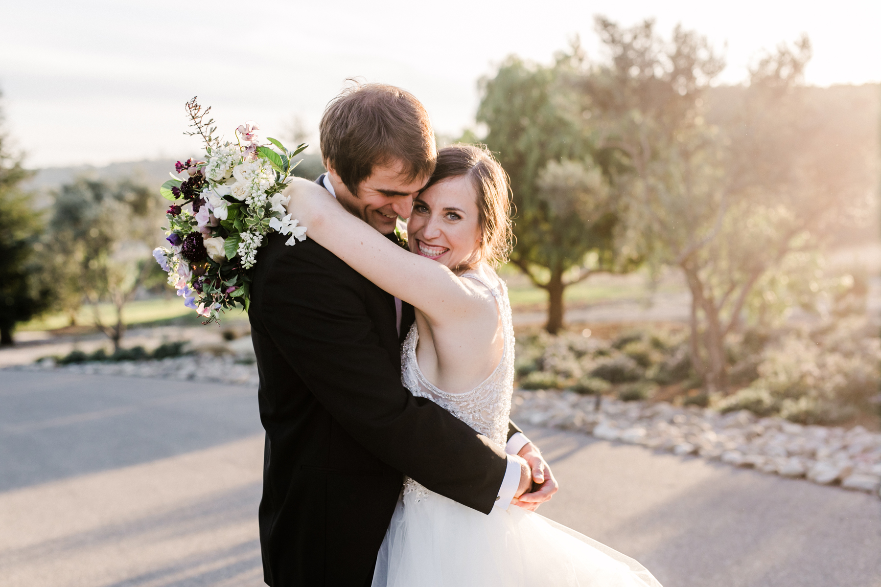Wine Country Wedding in Shades of Blue 15