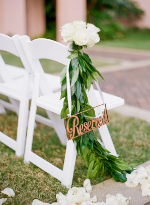 Chair Decor for Ceremony