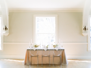 Classical Blush Wedding Table