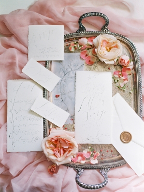 Hand Written Wedding Stationery