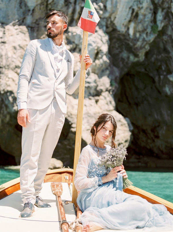 Nautical Wedding Inspiration Amalfi Coast