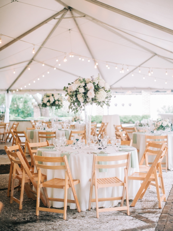Charleston Tent Wedding Reception