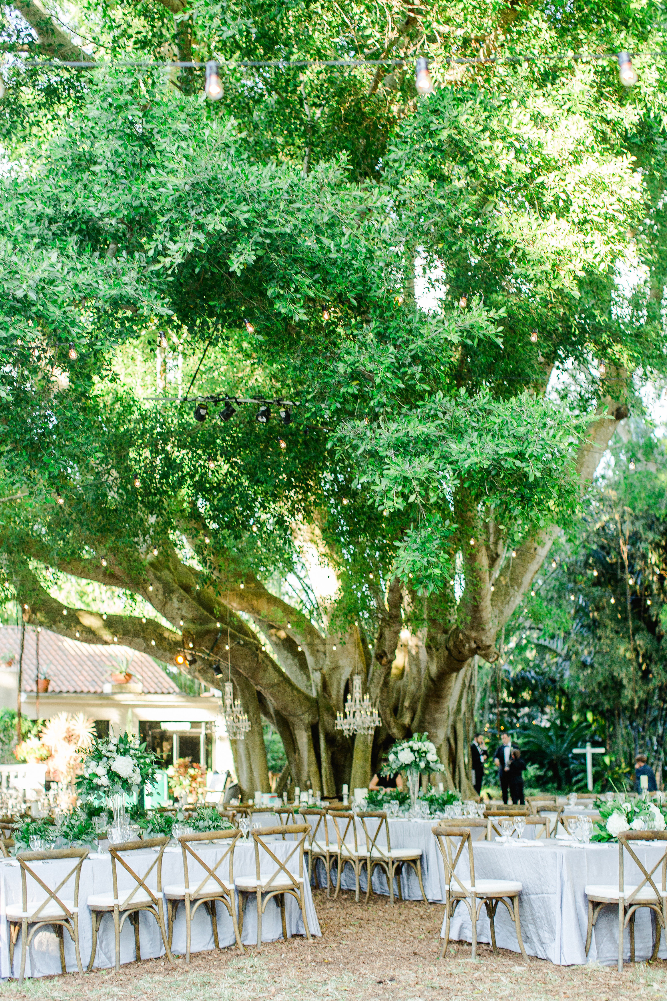 Elegant Florida Outdoor Wedding under Trees
