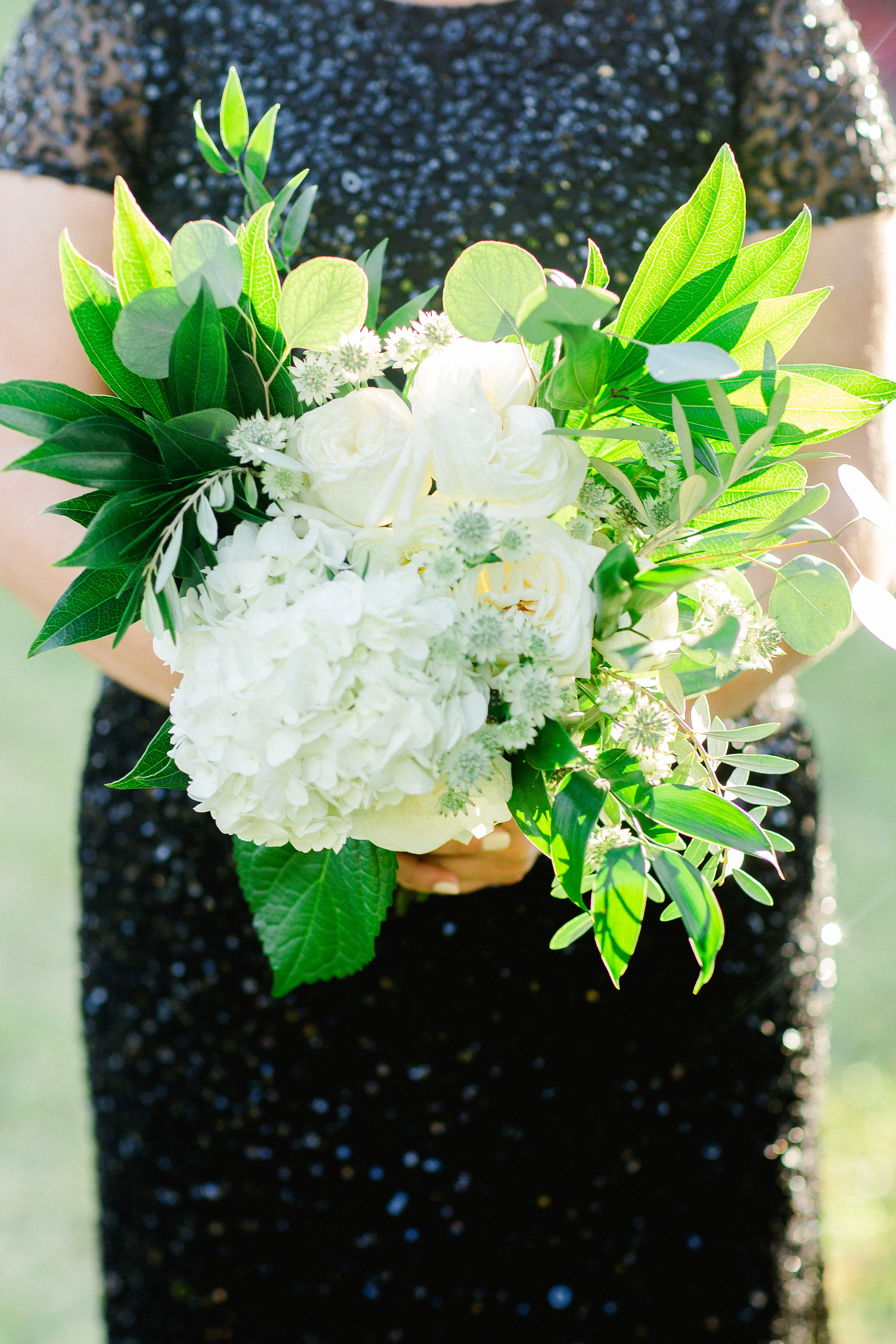 Hydrangea Bridesmaid Bouquet