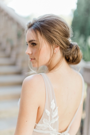 Bride with Chic Updo