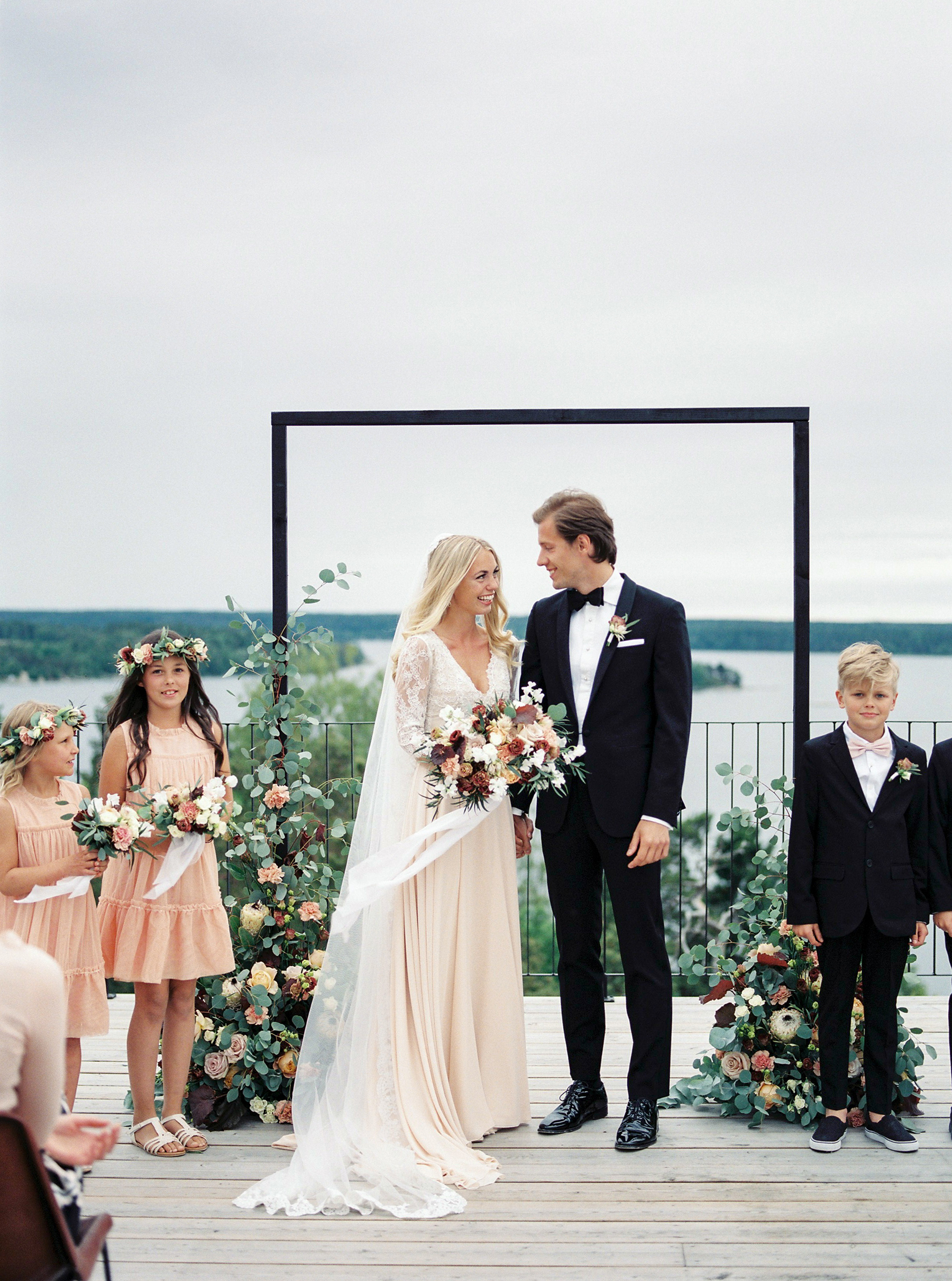 Bright and Warm Colored Wedding Inspiration in Sweden 2 Brides Photography12