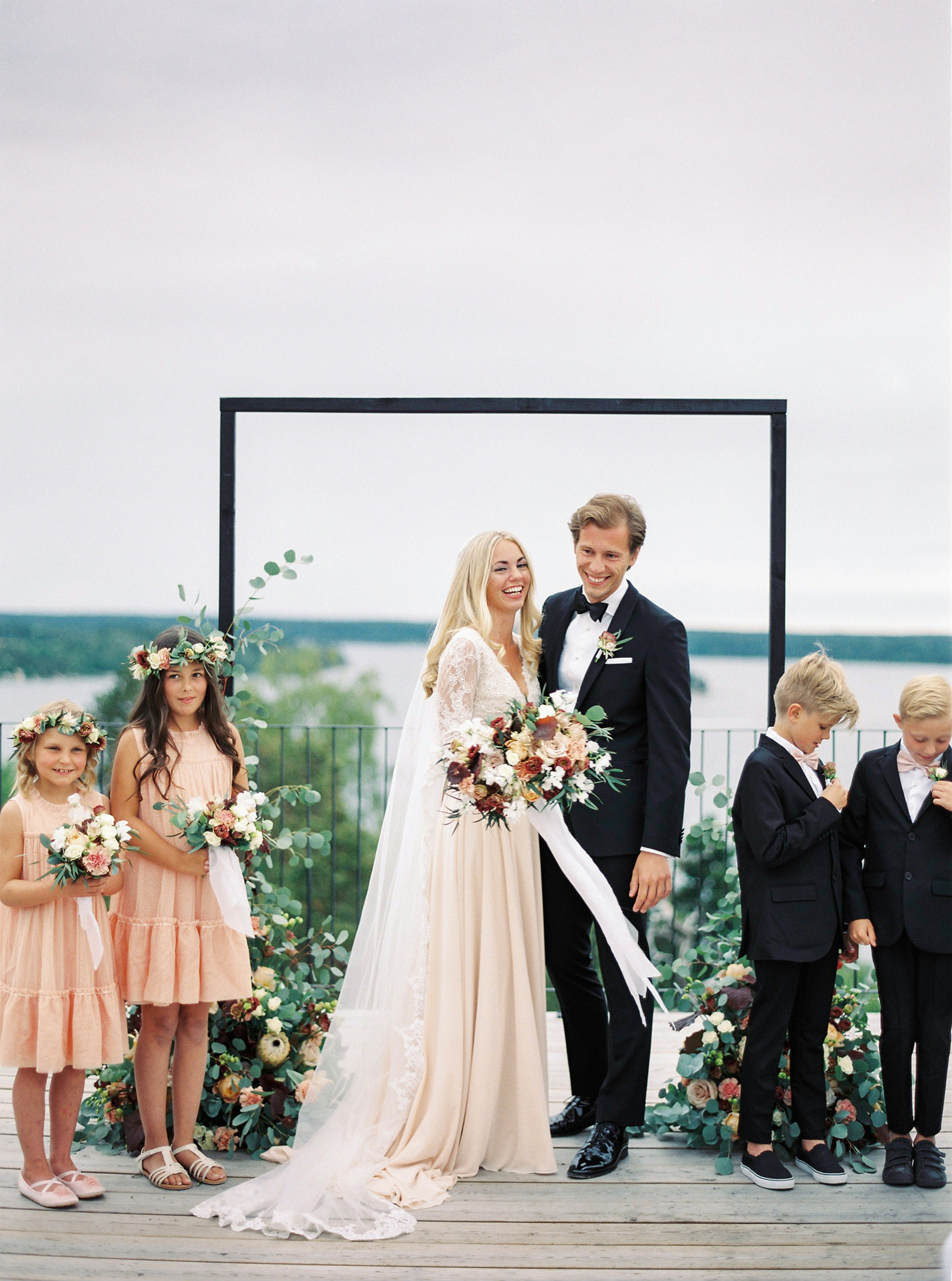 Bright and Warm Colored Wedding Inspiration in Sweden 2 Brides Photography16