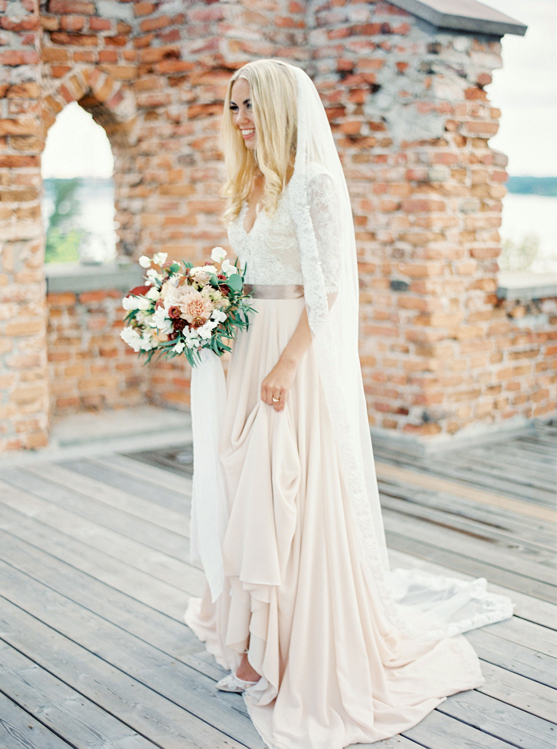 Bright and Warm Colored Wedding Inspiration in Sweden 2 Brides Photography49