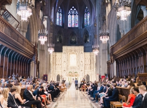Classic Blush and Gold National Cathedral Wedding Audra Wrisley12