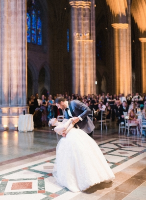 Classic Blush and Gold National Cathedral Wedding Audra Wrisley19