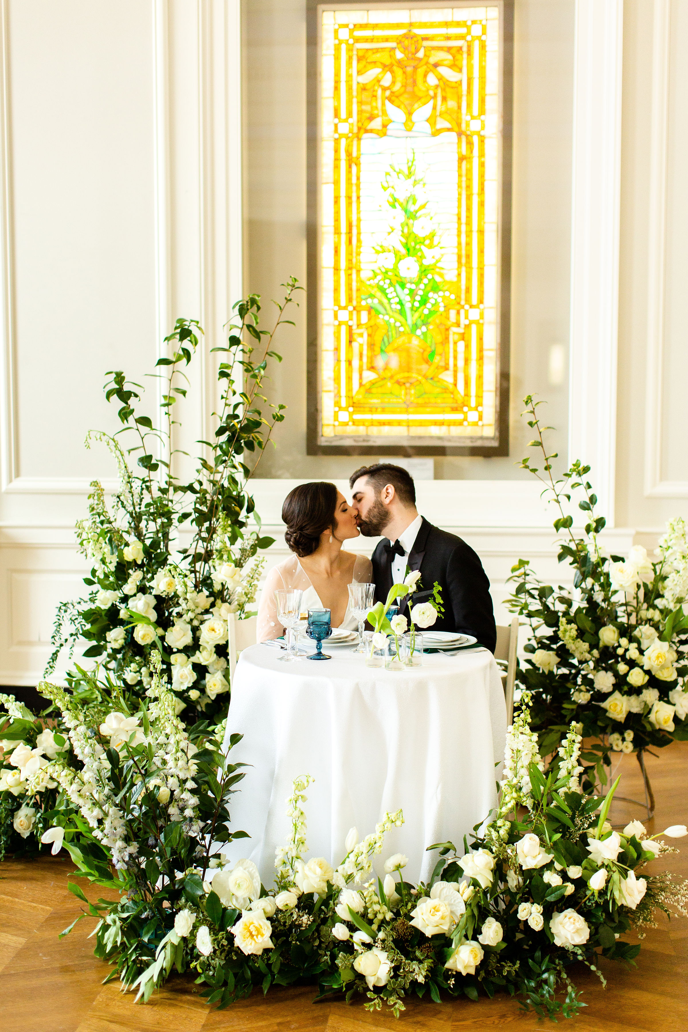 Elegant Hunter Green Wedding Inspiration Alexandra Lee09