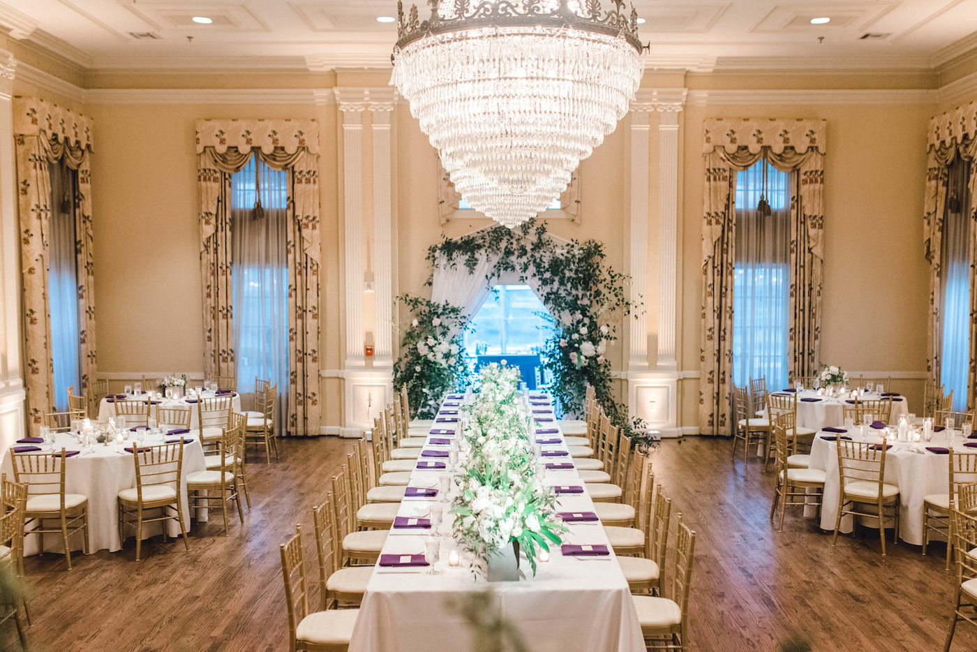 Elegant Mansion Wedding Reception
