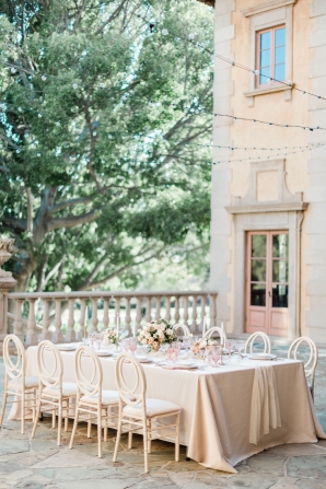 Elegant Romantic Estate Wedding Reception