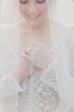 Romantic Bride in Veil