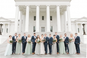 Traditional Virginia Wedding with Pops of Blue10