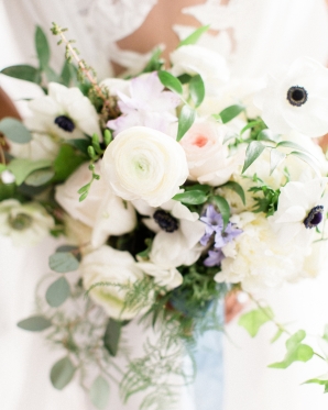Wedding Bouquet with Anemones