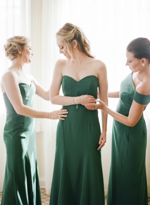 Emerald Green Bridesmaids Dresses