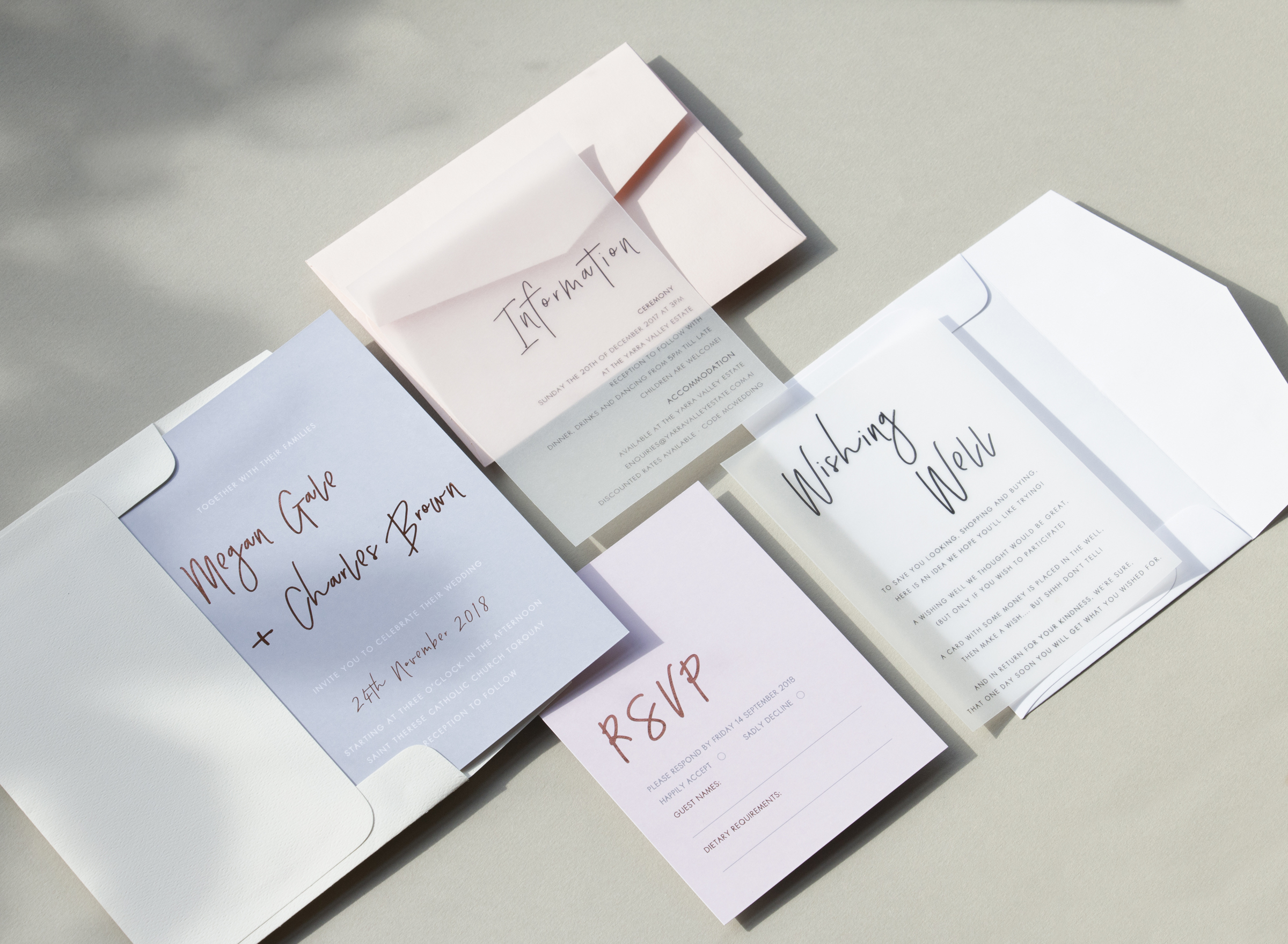 Wedding Invitations from Paperlust