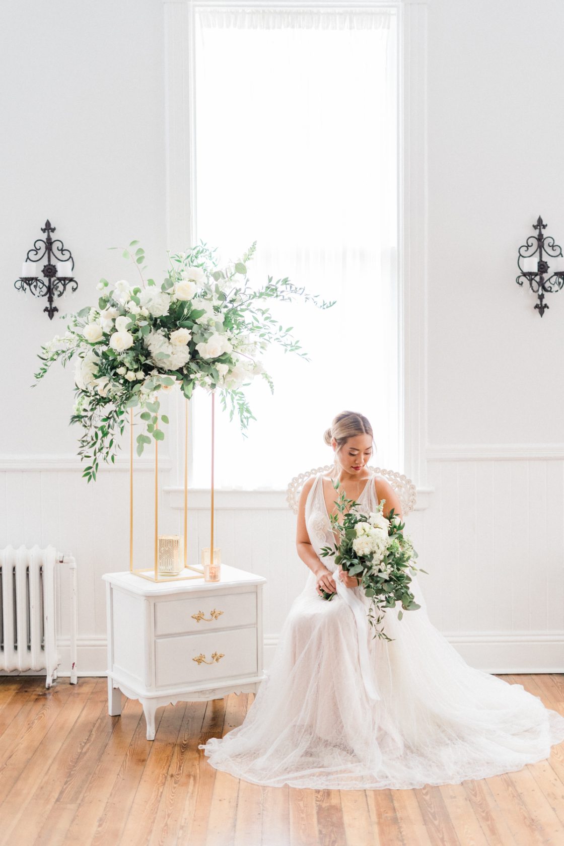 Classic Soft White Wedding Inspiration Flora Bloom Photography27