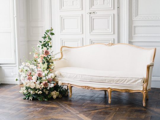 Elegant Whimsical French Chateau Wedding Inspiration Romain Vaucher 23