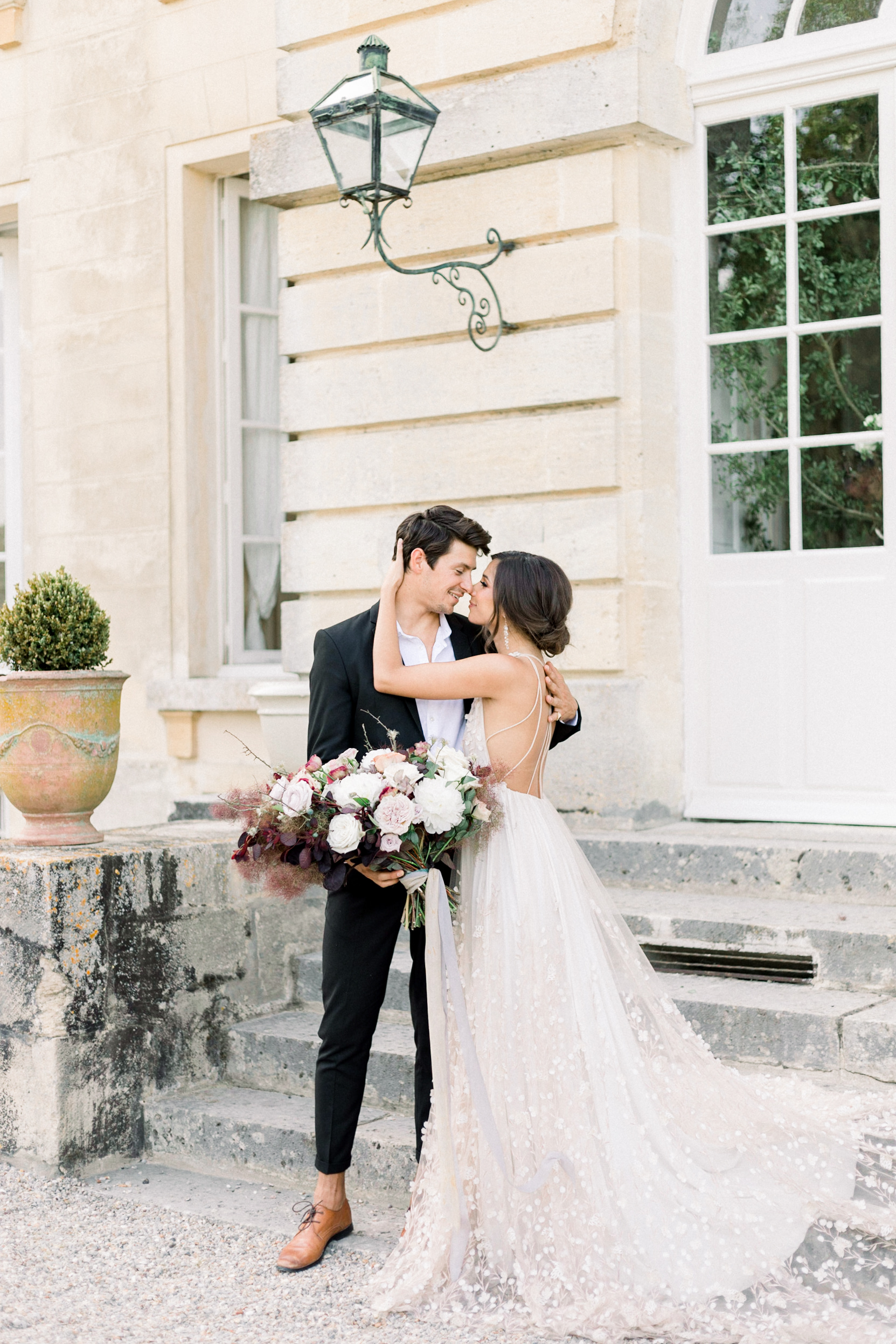 Intimate and Lush Elopement Inspiration in Normandy