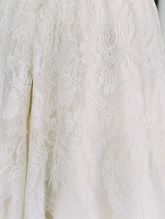 Lace Wedding Dress Details