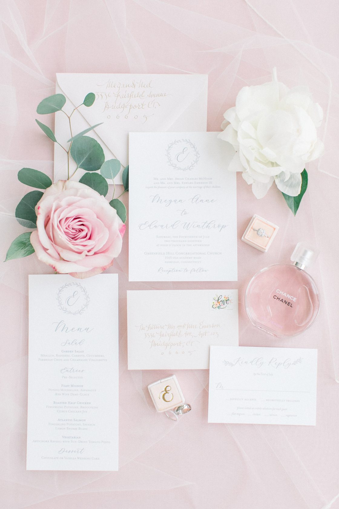 Stylish Pink Country Club Wedding Cassi Claire Photography04