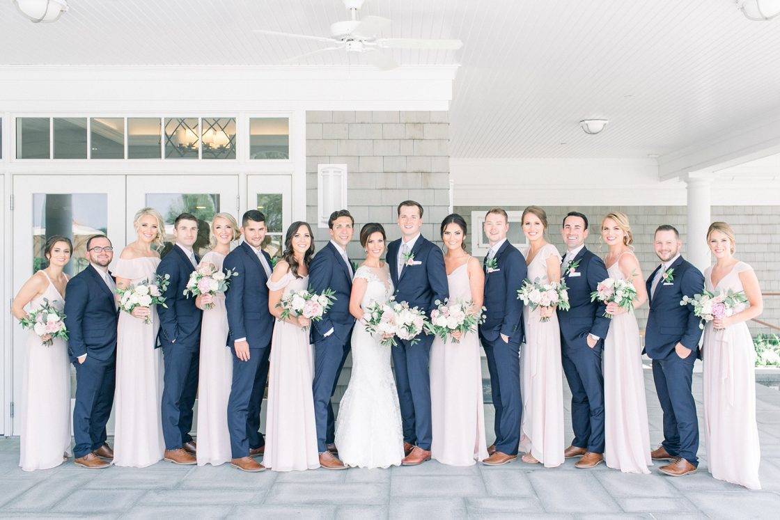 Stylish Pink Country Club Wedding Cassi Claire Photography14