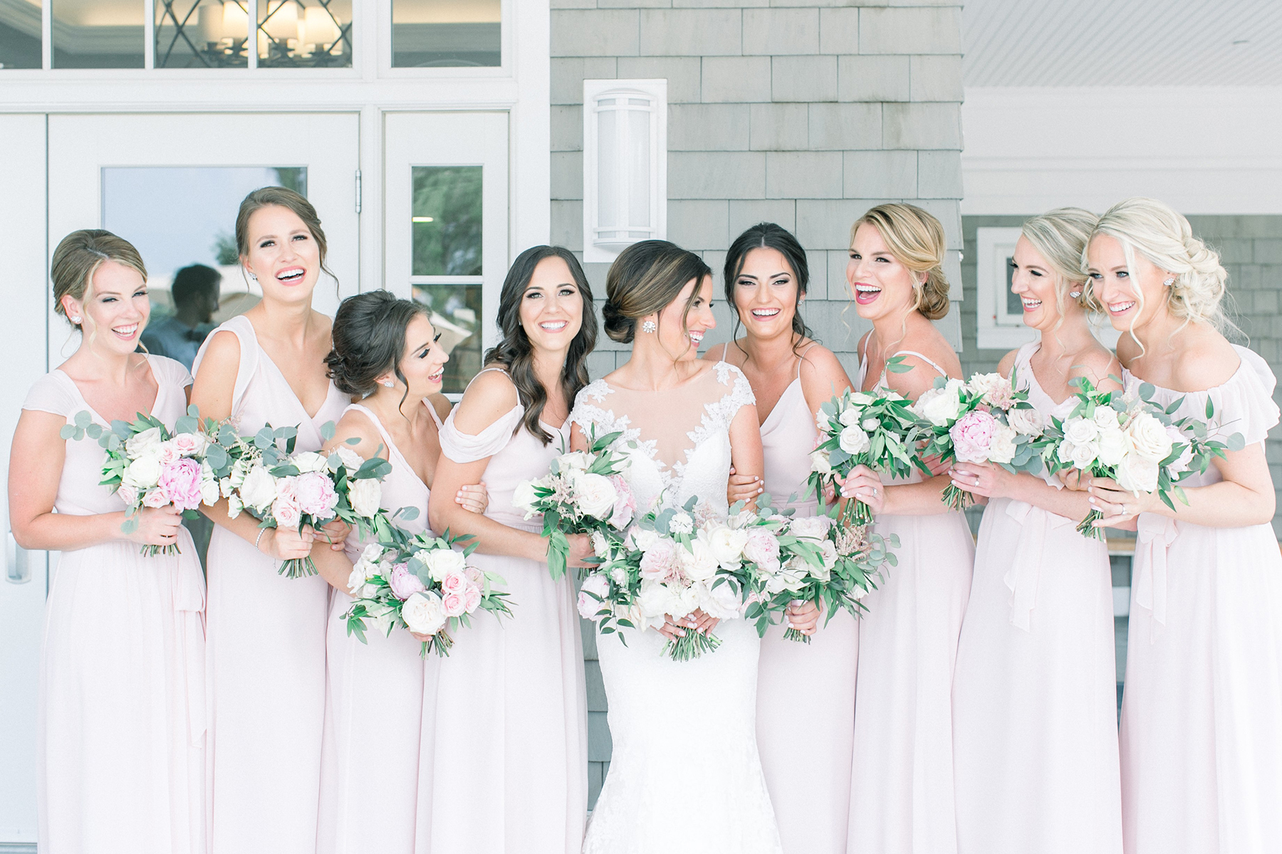 Stylish Pink Country Club Wedding Cassi Claire Photography17