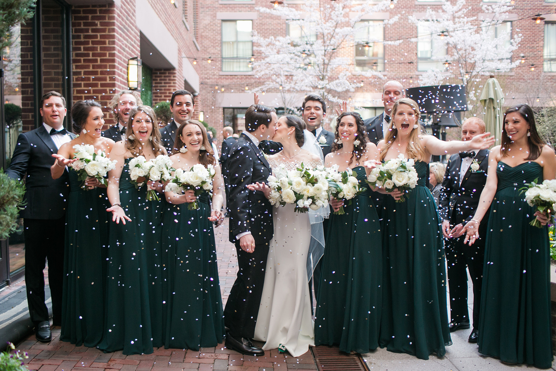 Timeless DC Wedding with Shades of Green
