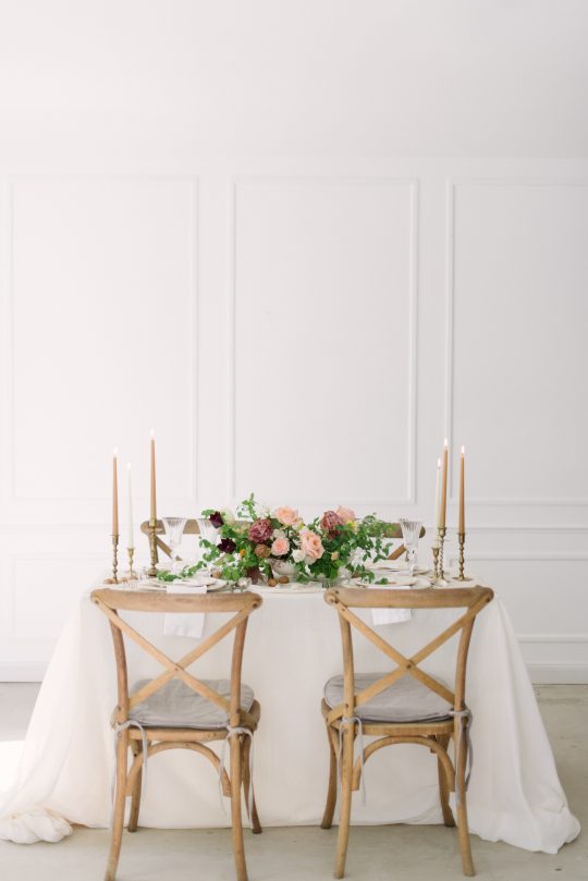 Elegant European Wedding Tablescape