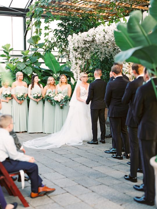 Botanical Conservatory Wedding in Michigan Kelly Sweet Photography34